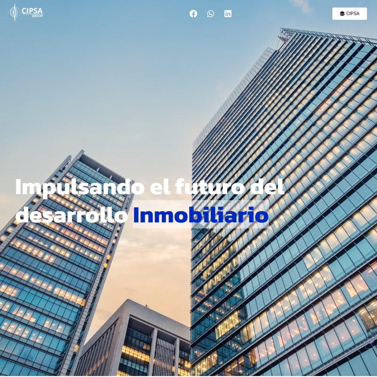 Sitio web de CIPSA Group